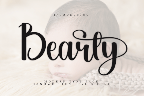 Bearty: A Handwritten Font for Authentic Branding