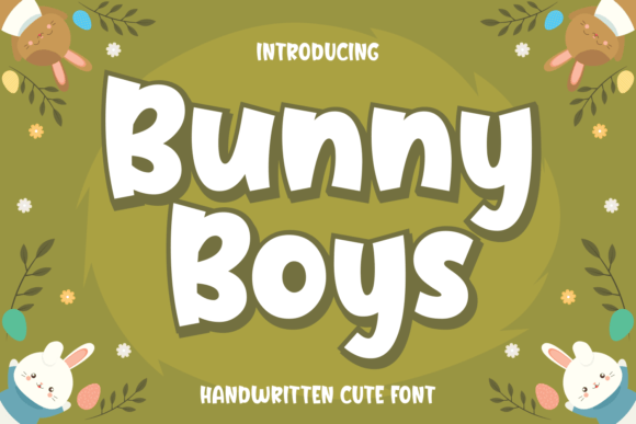 Bunny Boys: A Playful Handwritten Font for Web Design