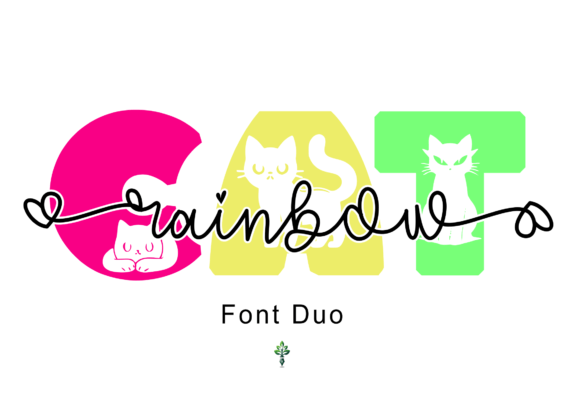 Cat Rainbow: The Perfect Display Font for Crafters