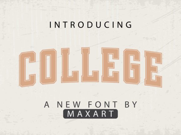 College: A Classic Serif Typeface for Editorial Branding