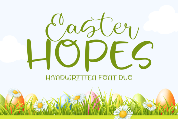 Easter Hopes: A Handwritten Typeface for Modern Web Design