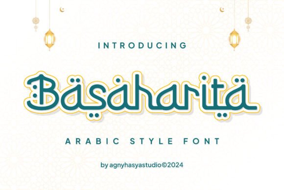 Elevate Campaign Visuals with Basaharita Display Typeface