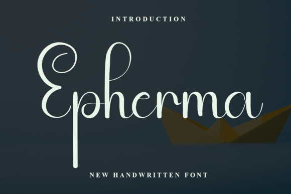 Ephemera Font: The Perfect Script for Handmade Brands