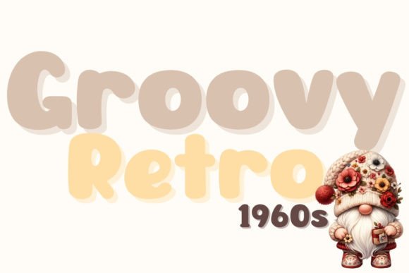 Groovy Retro 1960s: A Typeface for Editorial Nostalgia