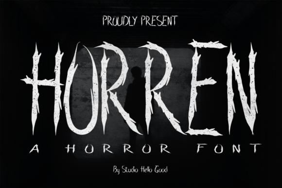 Horren Font: A Haunting Typeface for Bold Web Design