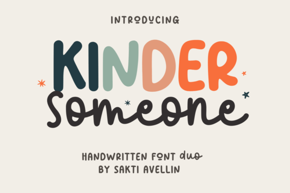Kinder Someone Duo: The Display Font That Elevates Campaigns