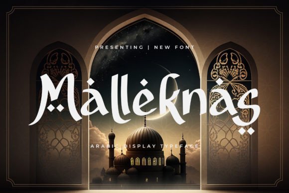 Malleknas: The Display Typeface That Elevates Your Brand