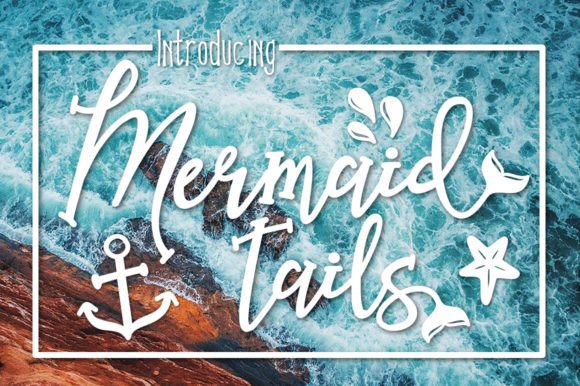 Mermaid Tails: A Whimsical Serif Font for Branding