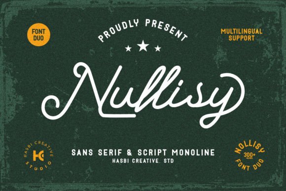 Nullisy Font: The Monoline Script That Elevates Campaign Design