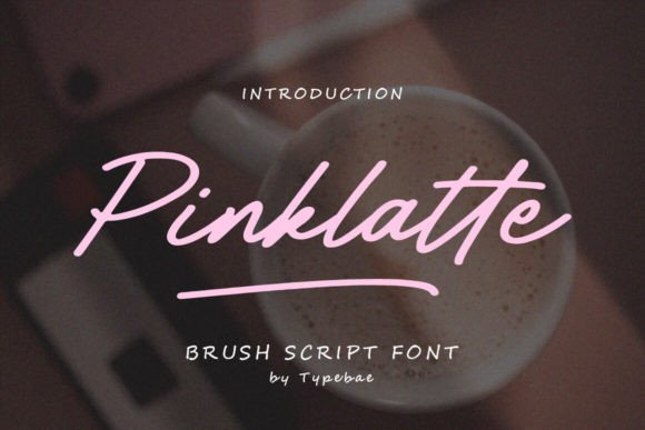 Pinklate: A Handwritten Typeface for Elegant Branding