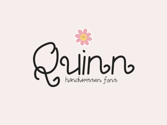 Quinn Font: A Quirky Handwritten Typeface for Makers