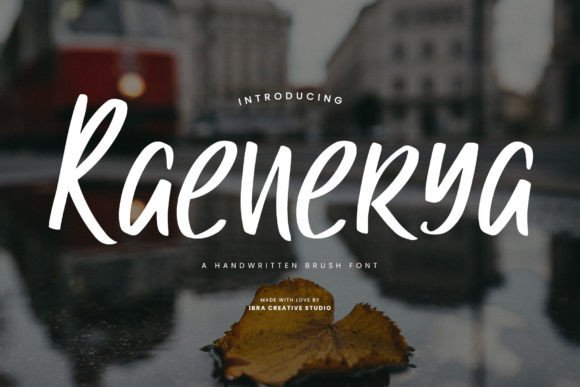 Raenerya Font: A Brush Typeface for Authentic Branding
