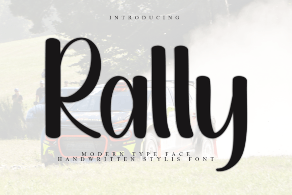 Rally: A Modern Handwritten Font for Editorial Design