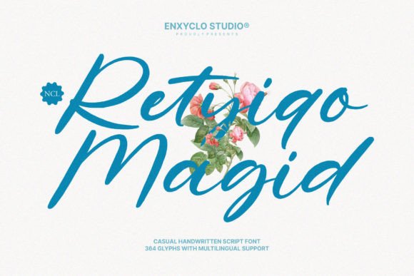 Retyiqo Magid: A Handwritten Font for Authentic Branding