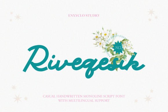 Riveqesik: The Handwritten Font That Elevates Your Crafts