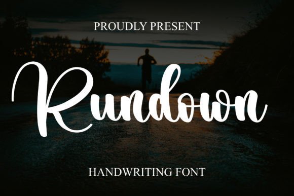 Rundown: A Handwritten Typeface for Modern Web Design