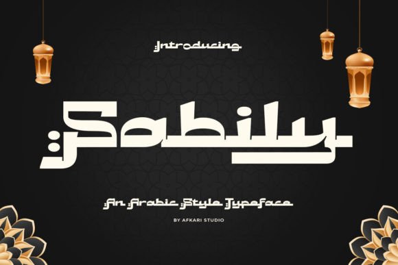 Sabily: An Elegant Arabic Typeface for Editorial Design
