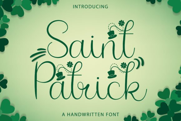 Saint Patrick Font: Elevating Web Design with Elegant Script