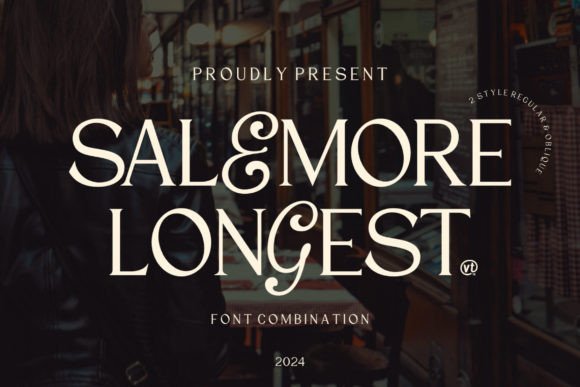 Salemore Longest: A Premium Display Font for Modern Web Design