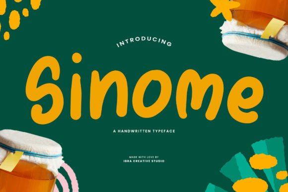 Sinome Font Review: A Whimsical Typeface for Branding